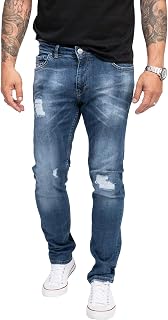 Indumentum men's slim fit stretch jeans, customisable