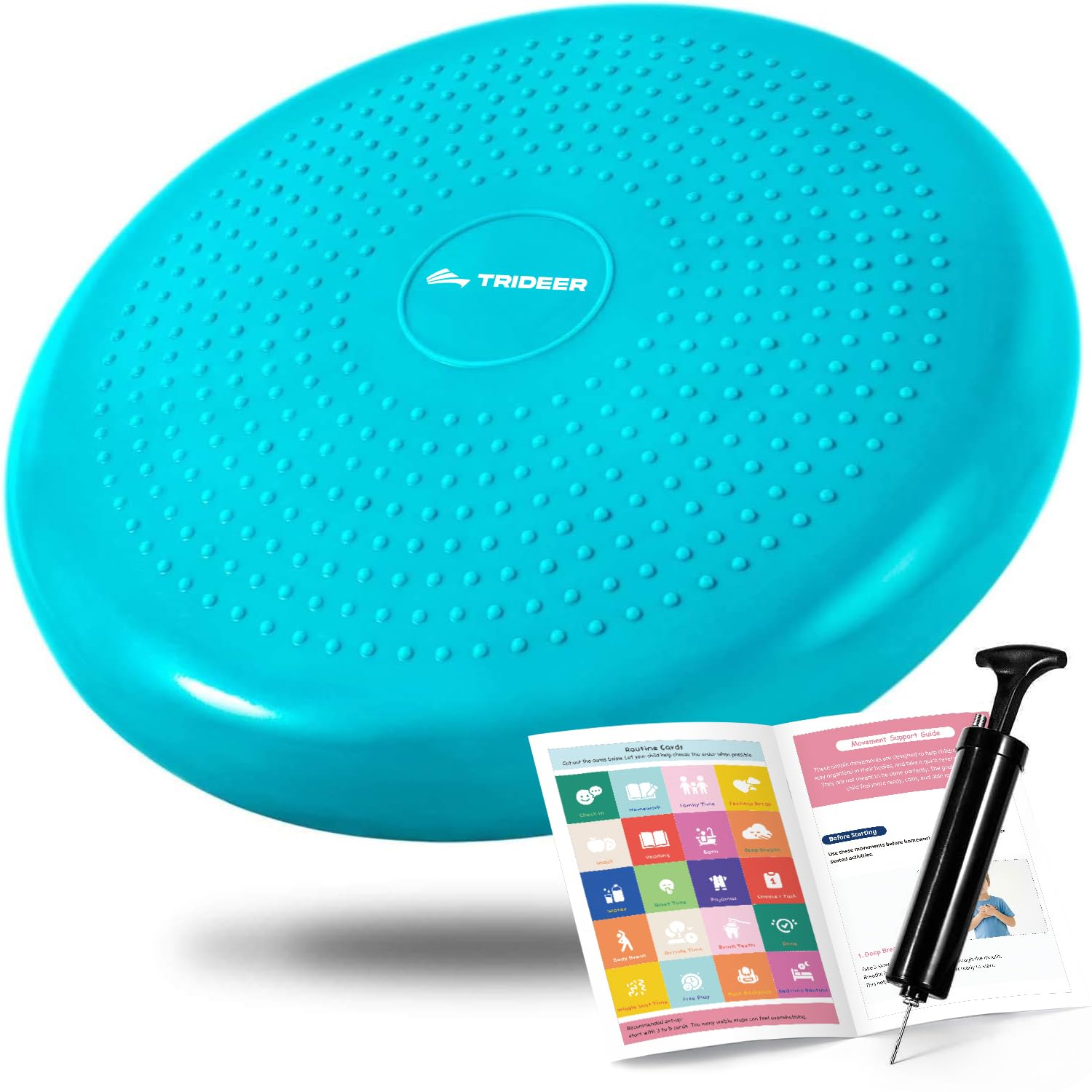 Trideer Wobble Cushion, Balance Pad, Wiggle Seat for Flexible Seating | Sensory 