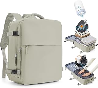 SZLX Ryanair Ryanair 40 x 30 x 20 x 20 cm Vacuum Bag with Pump Travel Backpack 40 x 30 x 20 x 20 cm Ryanair Women's Cabin Bags for Easyjet 45 x 36 x 20 cm Men's Backpack Laptop 14 Inches Suitcase, a17