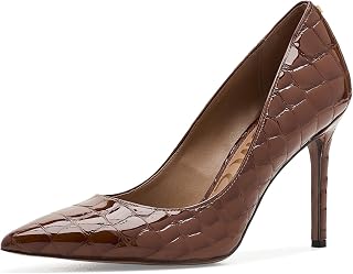Sam Edelman Women's Hazel Dress Pump, Caramel, 7