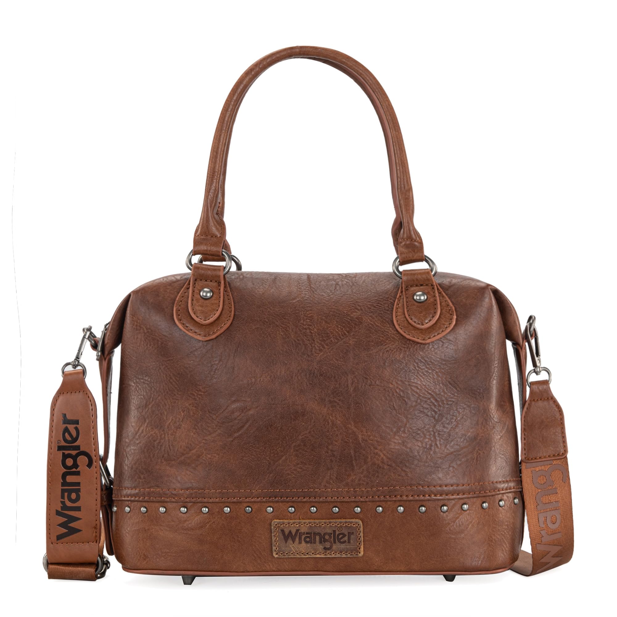 Wrangler Doctor Bag for Women Satchel Handbags with Wide Strap