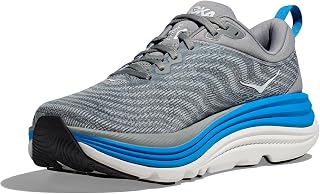 HOKA Gaviota 5 Men's Running Shoes Blue Orange, Deep Lagoon Sherbet