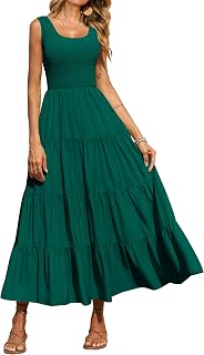 PRETTYGARDEN Tank Summer Dresses for Women Maxi Dress Casual Women's (Pack of 1)
