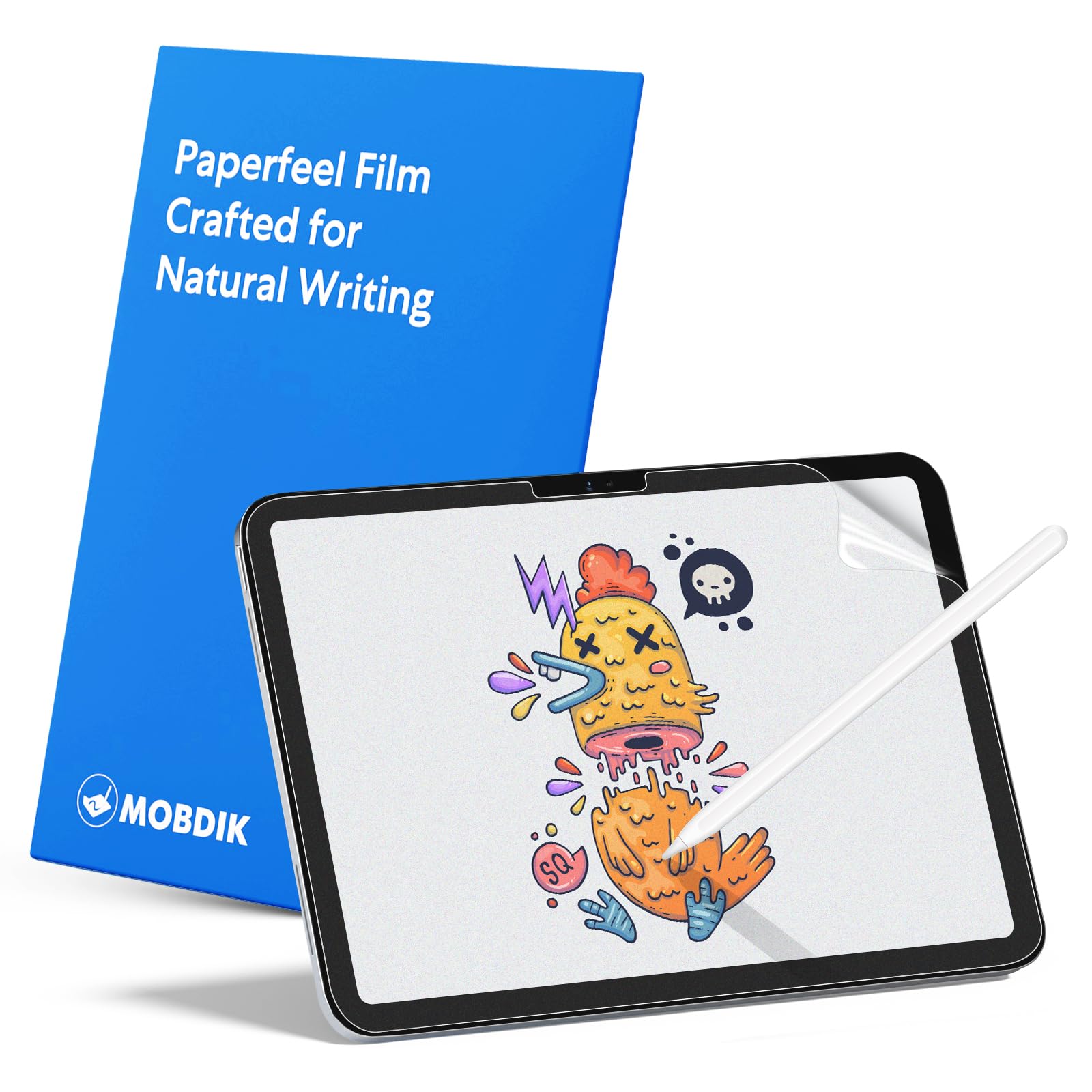 MOBDIK Paperfeel Screen Protector for iPad A16 11th/10th & iPad Air 11 | M4/M3/M