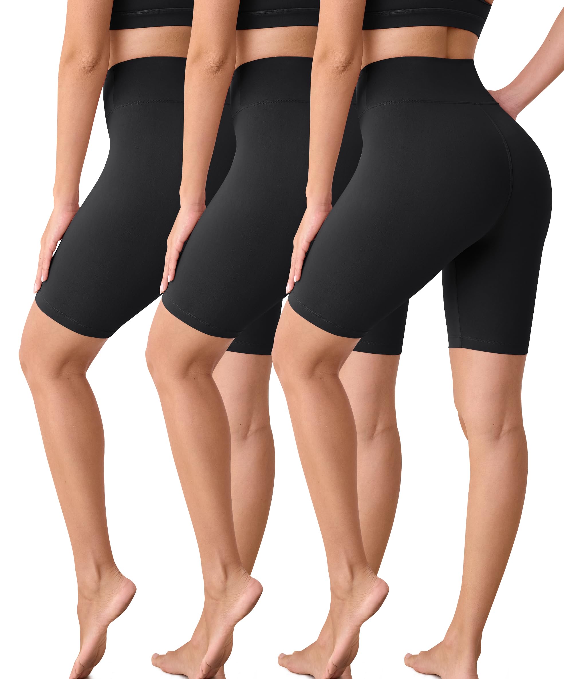 VALANDY Creamlush 8" High Waisted Cycling Shorts for Women | Buttery-Soft Comfor