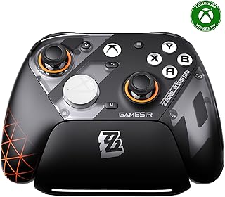 GameSir G7 Pro Wireless XBOX Controller,TMR Sticks,1000Hz,Trigger Stops | XBOX Series X|S,Hall Effect Triggers, 4 Remappable Buttons,Charging Dock,Windows PC & Android,Zenless Zone Zero Edition