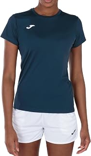 Joma Women's Sports T-Shirt, 6XS – 3XL – Keeps Contact with the Body Dry, Ideal for Running or Gym – Combi