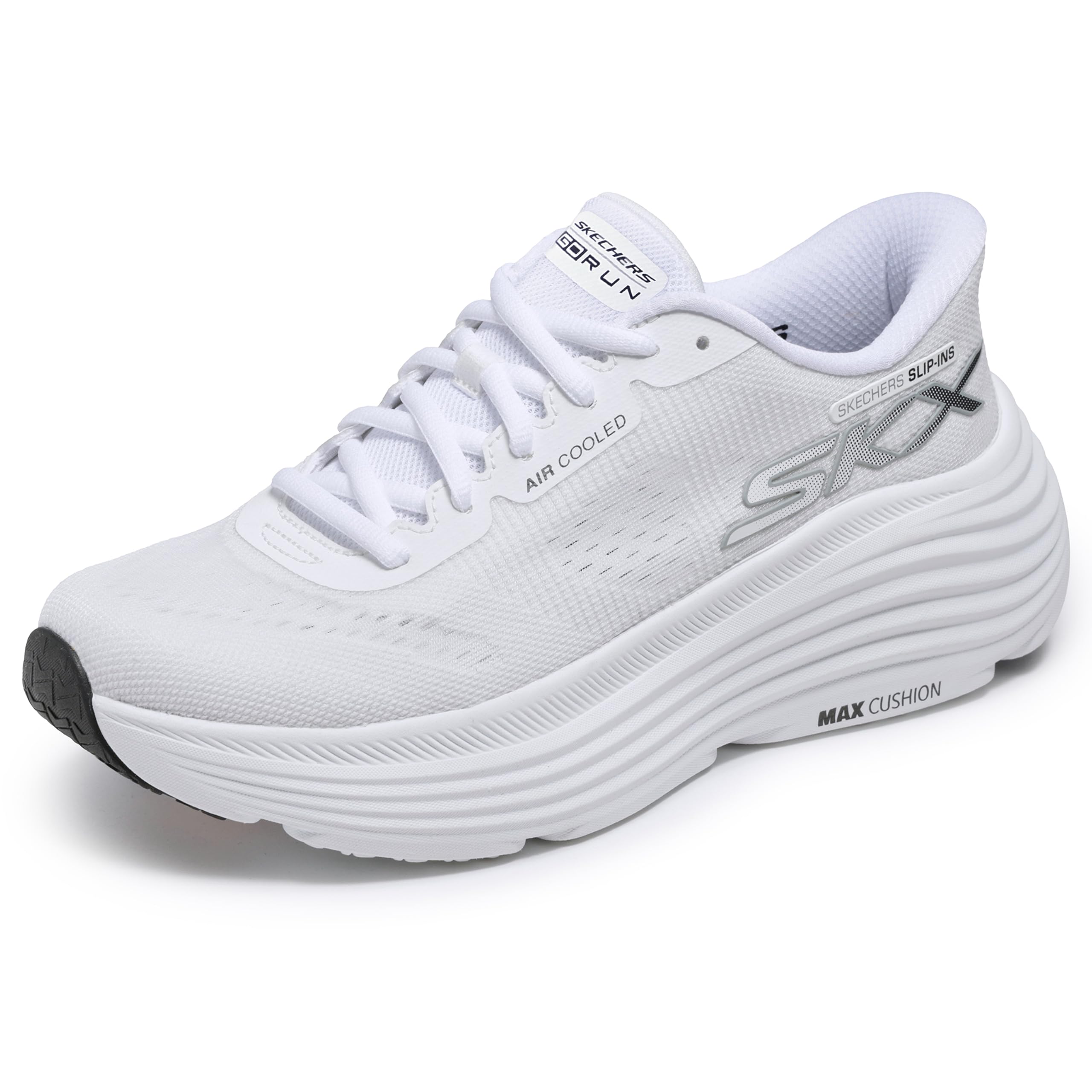 Skechers Women's Max Cushioning Endeavour Hallandale Hands Free Slip-ins Trainer