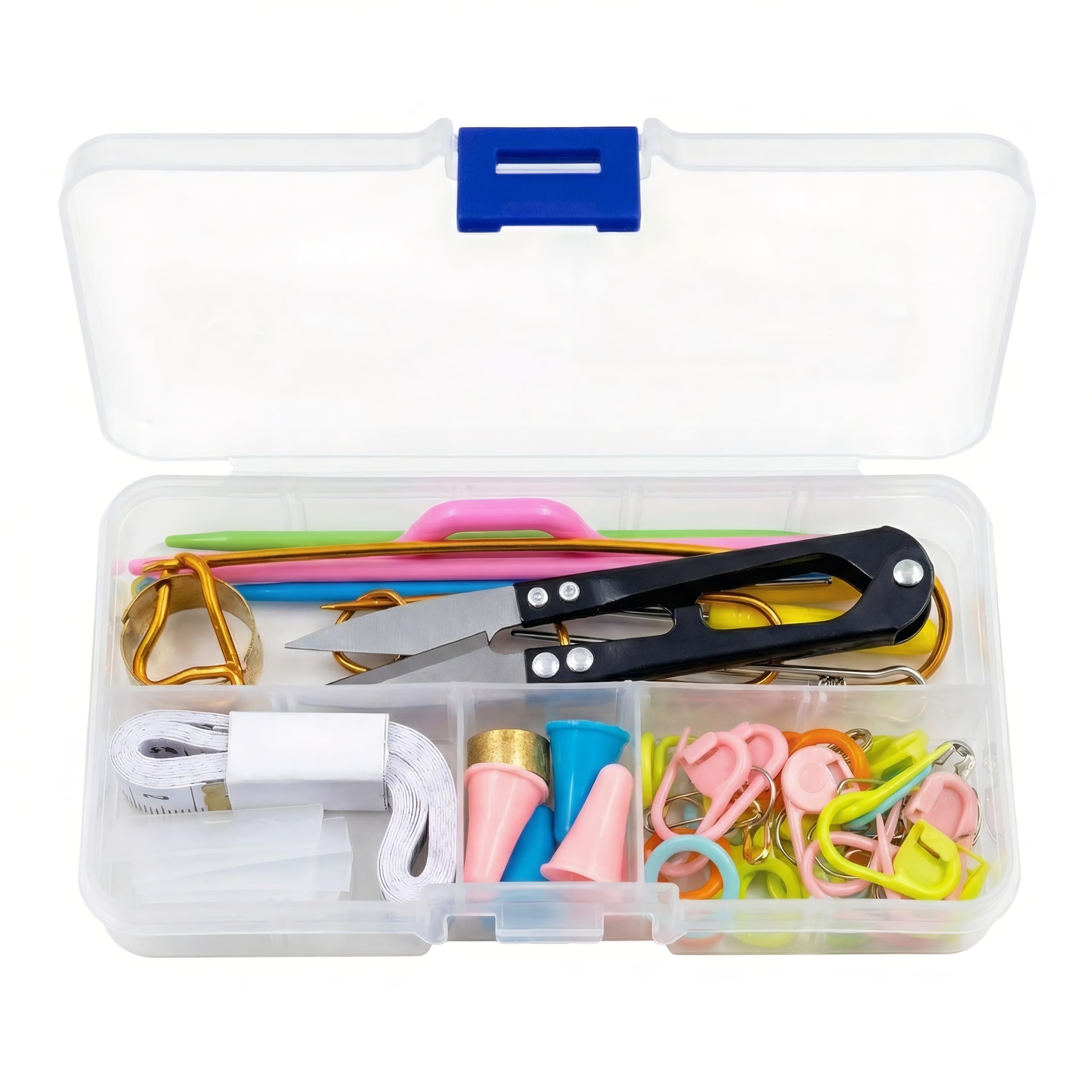 GKINIKG Knitting Tools Set with Storage Case – Knitting & Crochet Accessories fo
