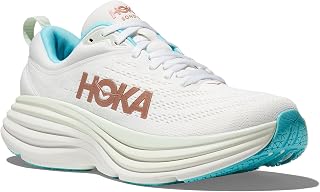 HOKA Bondi 8 Shoes Code 1127952-FTRS, White Pink, 42 2/3 EU
