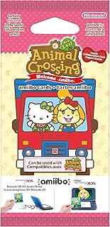 Nintendo France SARL Animal Crossing: New Leaf - Welcome Pack Sanrio - Amiibo 6 Card (Multi), Black, 2003266