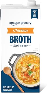 Amazon Grocery, Chicken Broth, 32 Oz