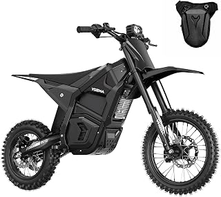 Yozma IN10 Electric Dirt Bike, 40MPH 2600W Off Road Electric Motorcycle | 48V Removable Battery E Dirt Bike, Dual Hydraulic Suspension&amp; Brakes, Mountain Off Road, Black