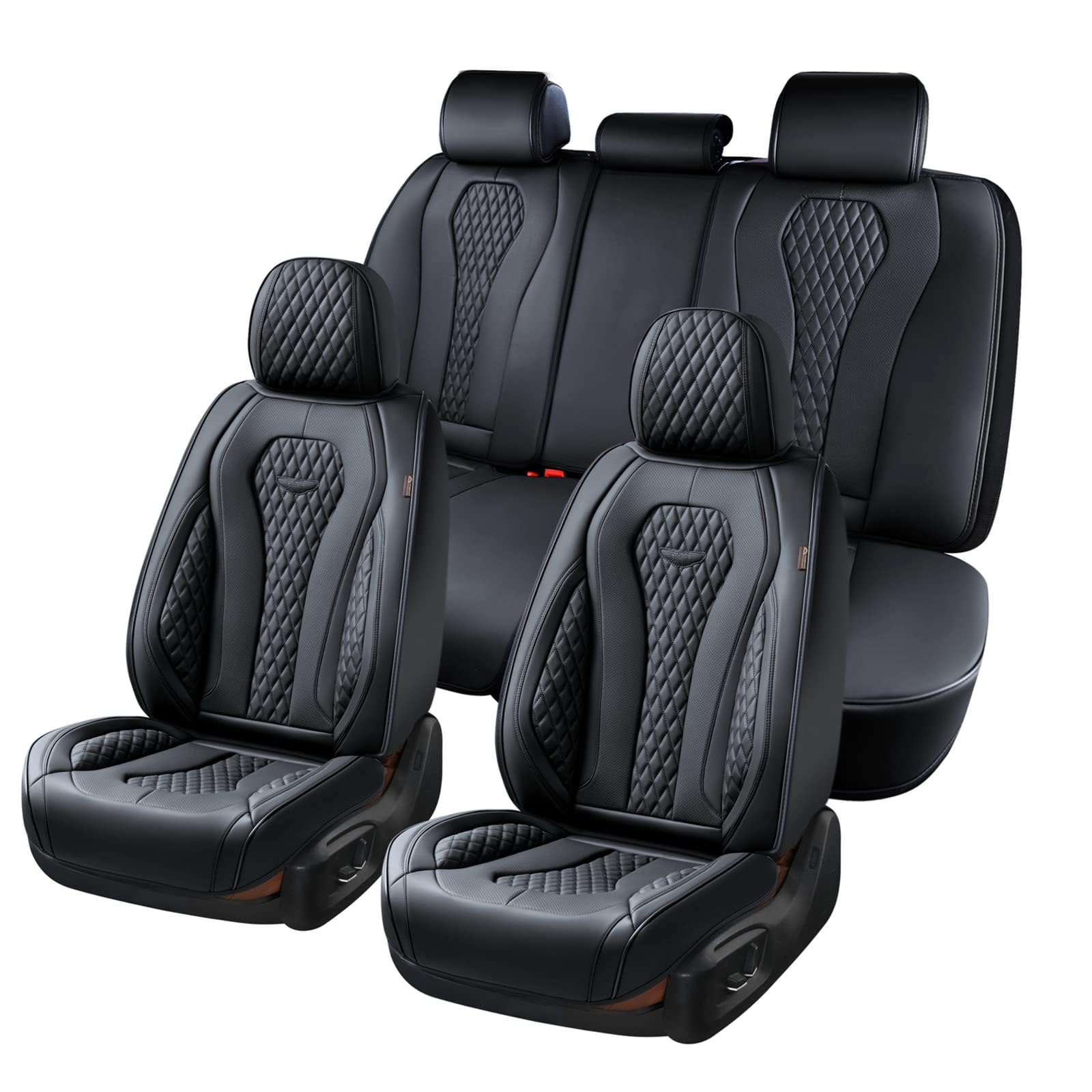 Coverado Seat Covers, Car Seat Covers Full Set, Black Car Seat Cover, Car Seat C