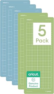 Cricut Cutting Mat Variety Pack (5 Count, 4.5in x 12in) | For Joy Machine - Includes 2 StandardGrip &amp; 3 LightGrip Mats