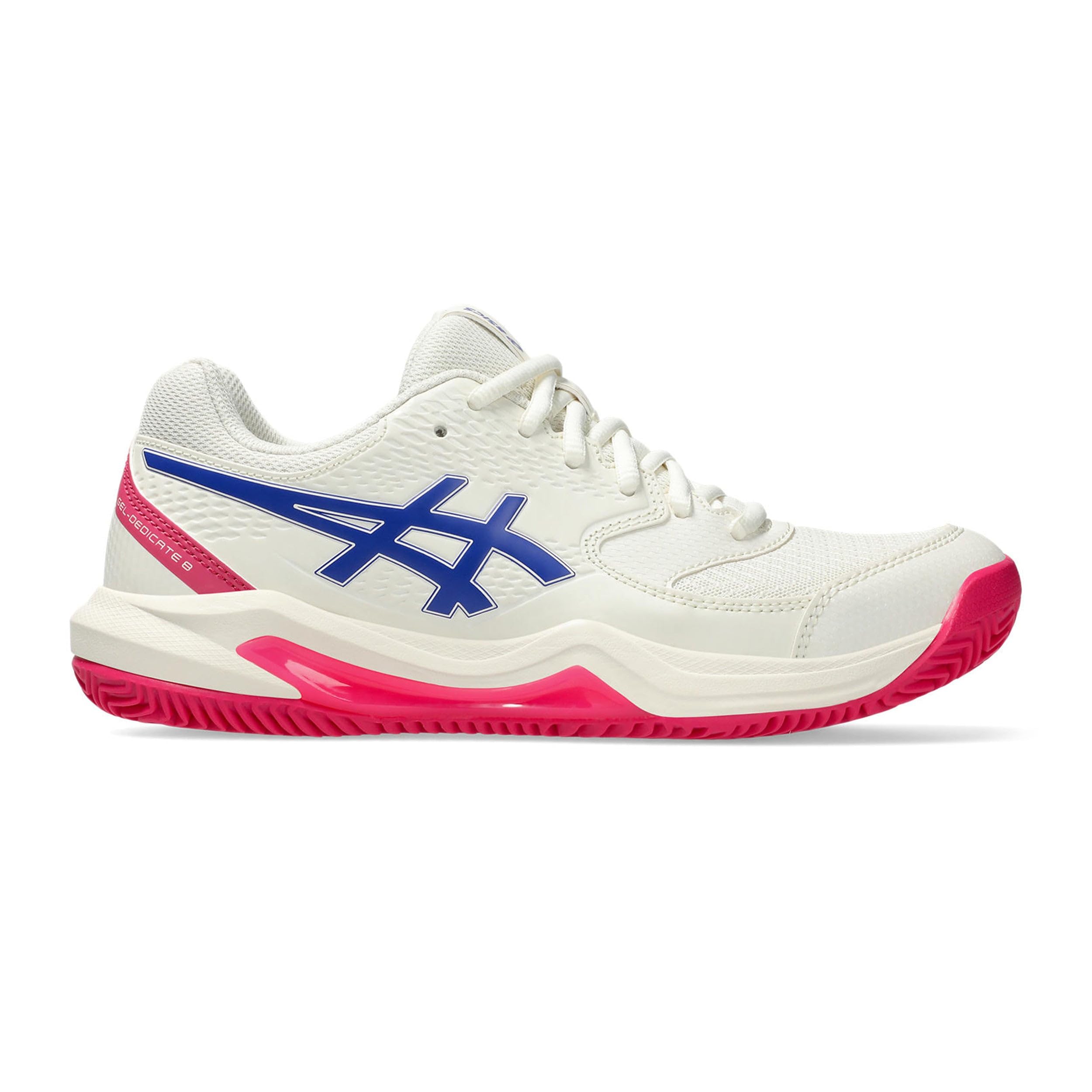 ASICS Dedicate 8 Clay Women Tennis Shoes Blue Yellow