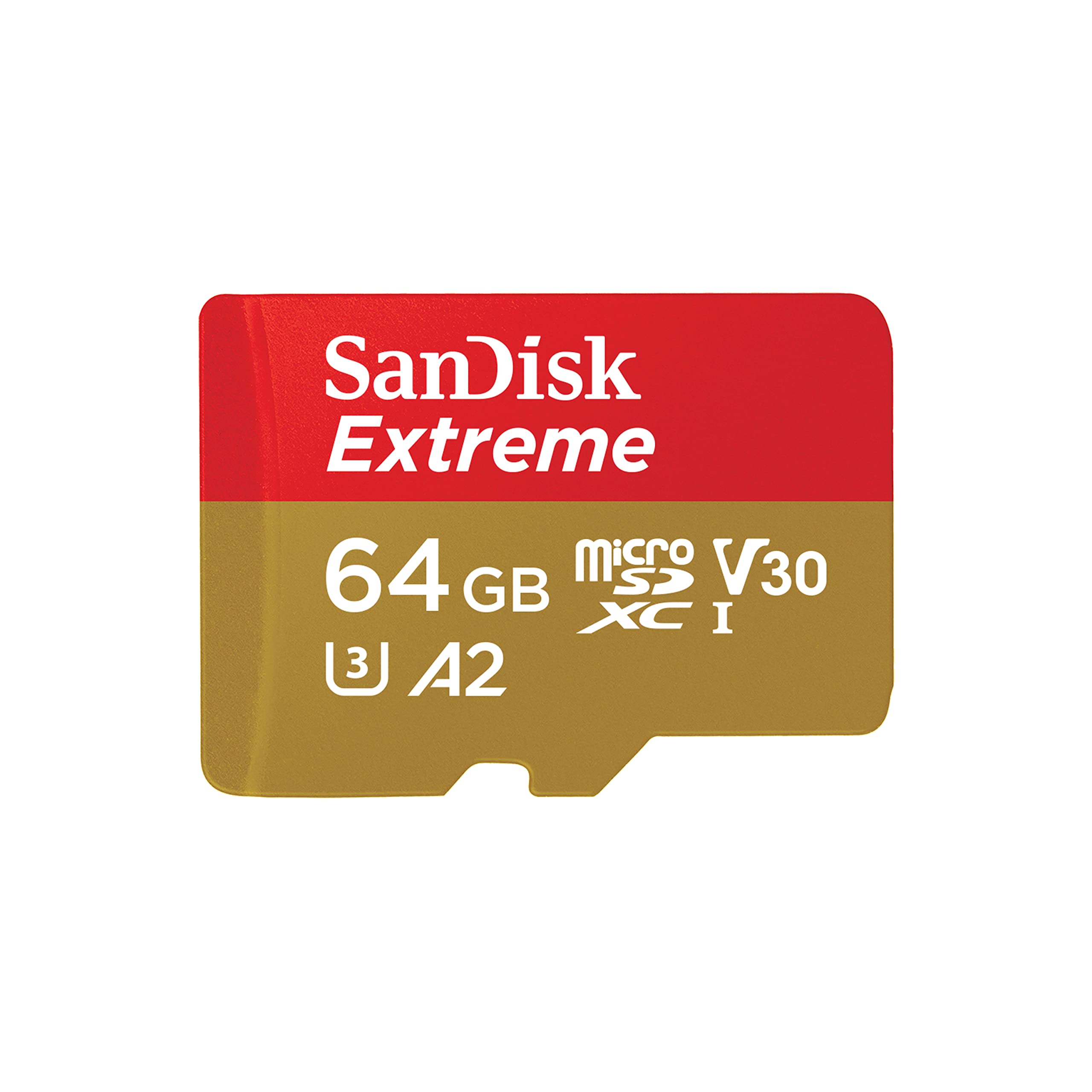 SANDISK 64GB Extreme microSD Card + Adapter, Up to 170MB/s Read Speeds | UHS-I, 