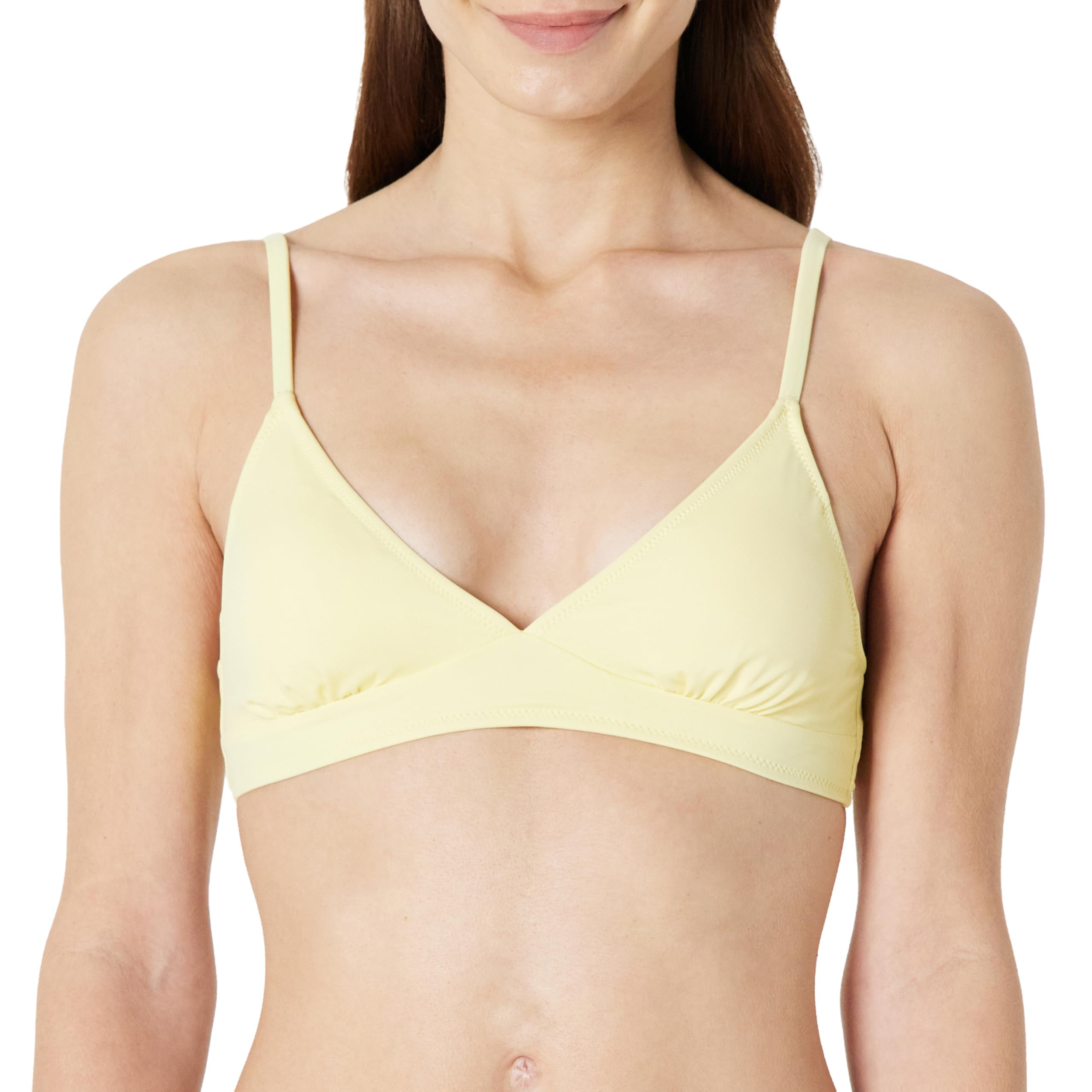 Amazon Essentials Women's Classic Bikini Top with Light Support