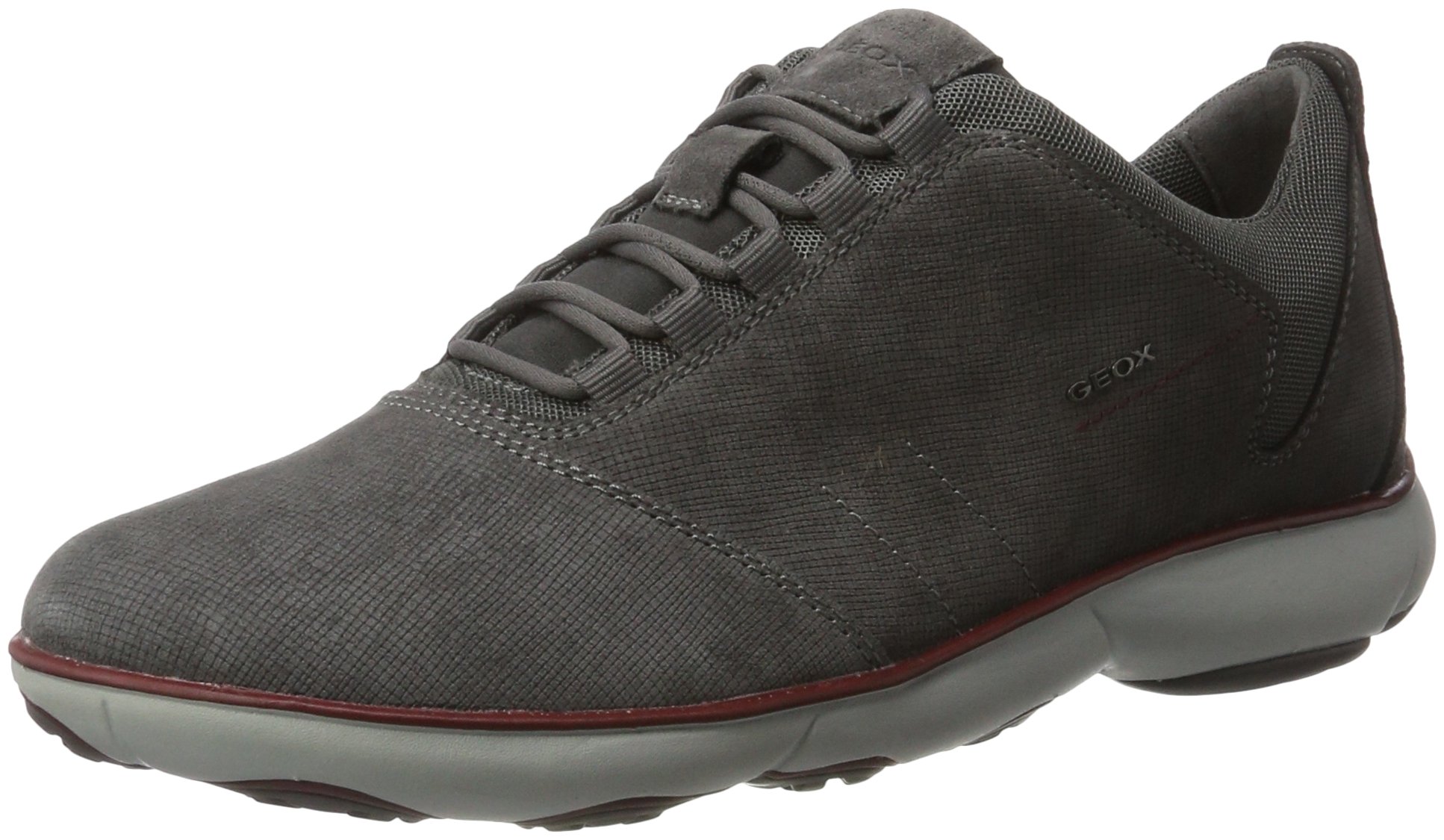 Geox U NEBULA C, Herren Low-Top, Grau (Anthracite), 41