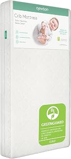 Newton Baby Crib Mattress & Toddler Bed, Breathable & Washable - White | Baby Crib Mattress, Breathable, Washable Core & Cover, All-Stages, 5.5" Thick, Reduces Suffocation Risk, GREENGUARD Gold