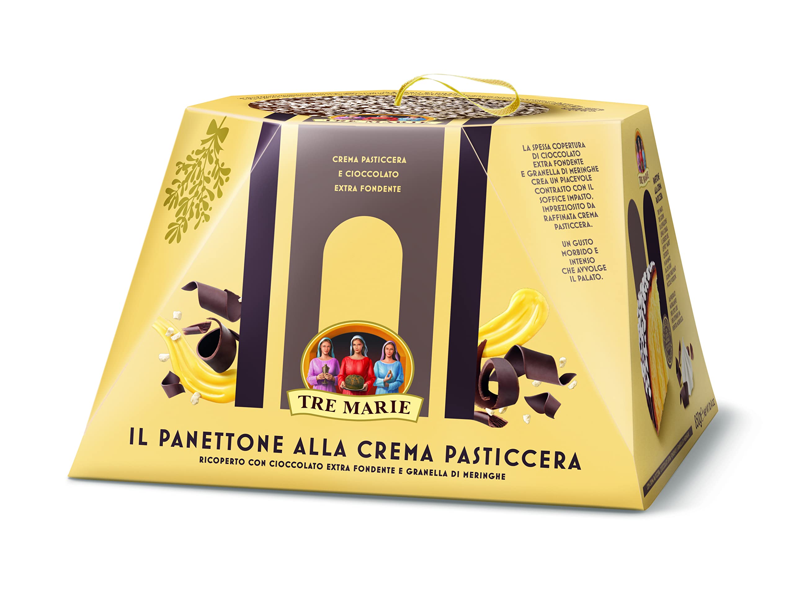 TRE Marie Panettone Cream & Chocolate, 850 gram