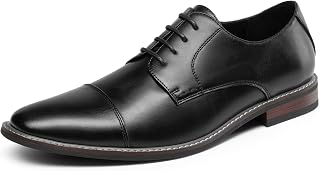 Bruno Marc Men's Elegant Derby Shoes Classic Work Shoes with Laces
