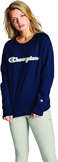 Champion Powerblend Graphic Boyfriend Crew Women's Shirt