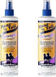 Mane 'n Tail Mane 'n tail detangler 2 pack, Apple Blossom, 24 Fl Ounce