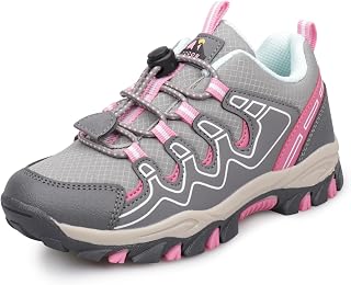 Girls Trainers Water Repellent Non-Slip Walking Trail Running Shoes Size 9UK(27EU)-5.5UK(39EU) - for Active Girls, Big and Teenagers