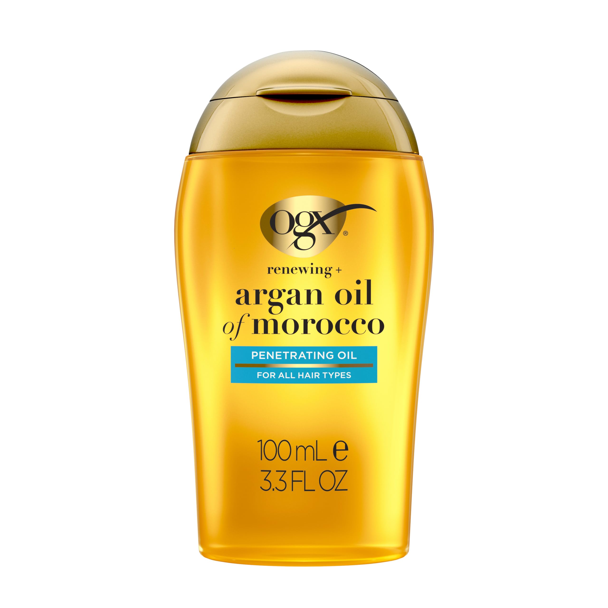 OGX Renewing + Argan Oil of Morocco Penetrating Hair Oil, 3.3 fl. oz | 24-Hour F
