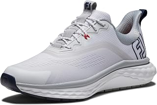 FootJoy Mens FJ Quantum Waterproof Leather Spikeless Golf Shoes