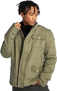 Brandit Men's Sherpa-lined Cold-weather Casual Outdoor Classic Field Jacket Brandit Sherpa-lined Military