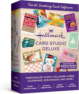 Hallmark Card Studio Deluxe-- New Version
