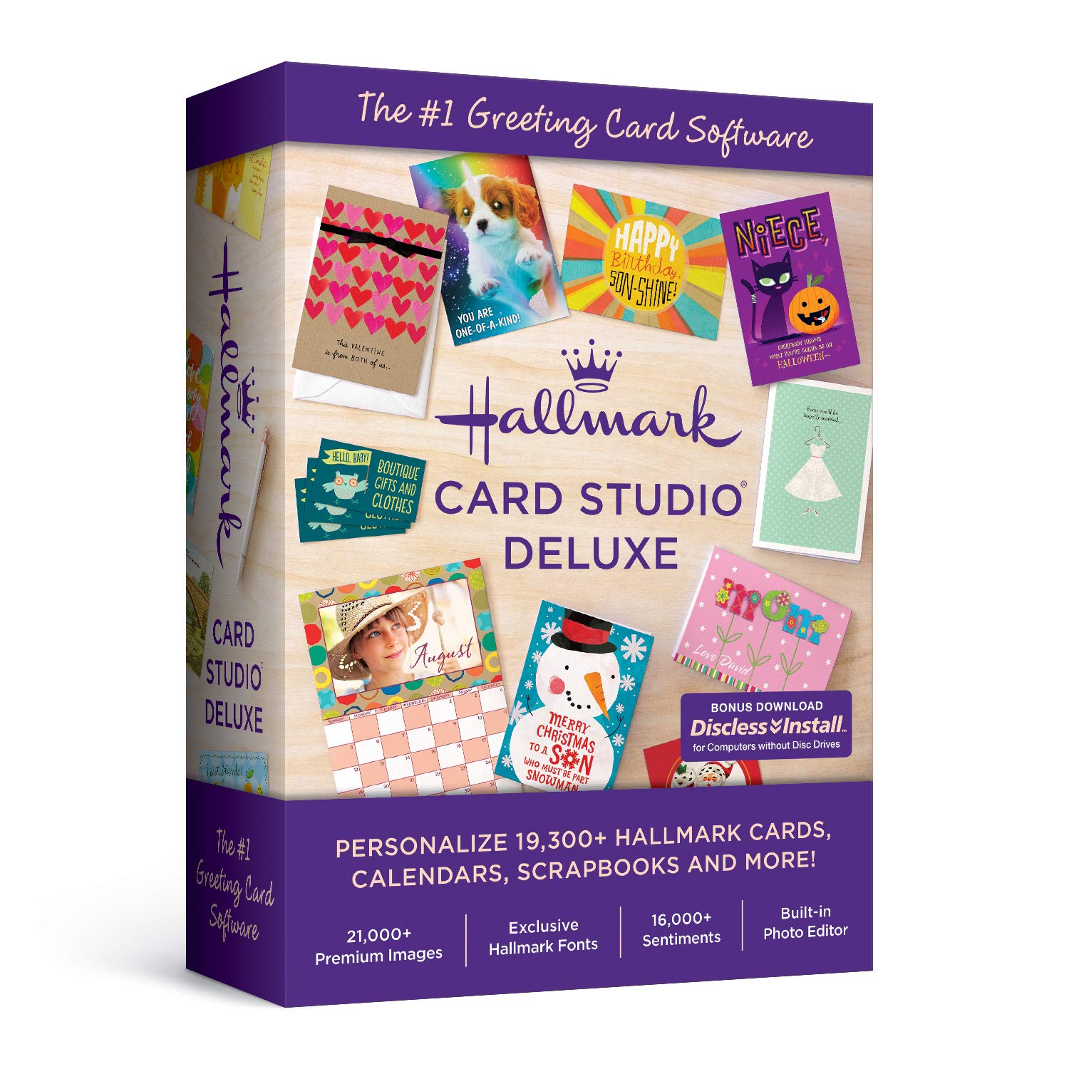 Hallmark Card Studio Deluxe-- New Version