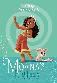 Moana's Big Leap (Disney Princess) (A Stepping Stone Book)