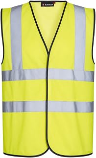Blackrock Yellow/Orange Hi Vis Vest, High Vis Vests, Hi-Vis Jackets, High Visibility, Safety Vest, Reflective, Hivisible PPE, Hi Viz, Security Vests, Workwear, Work, Cycling, Mens Womens