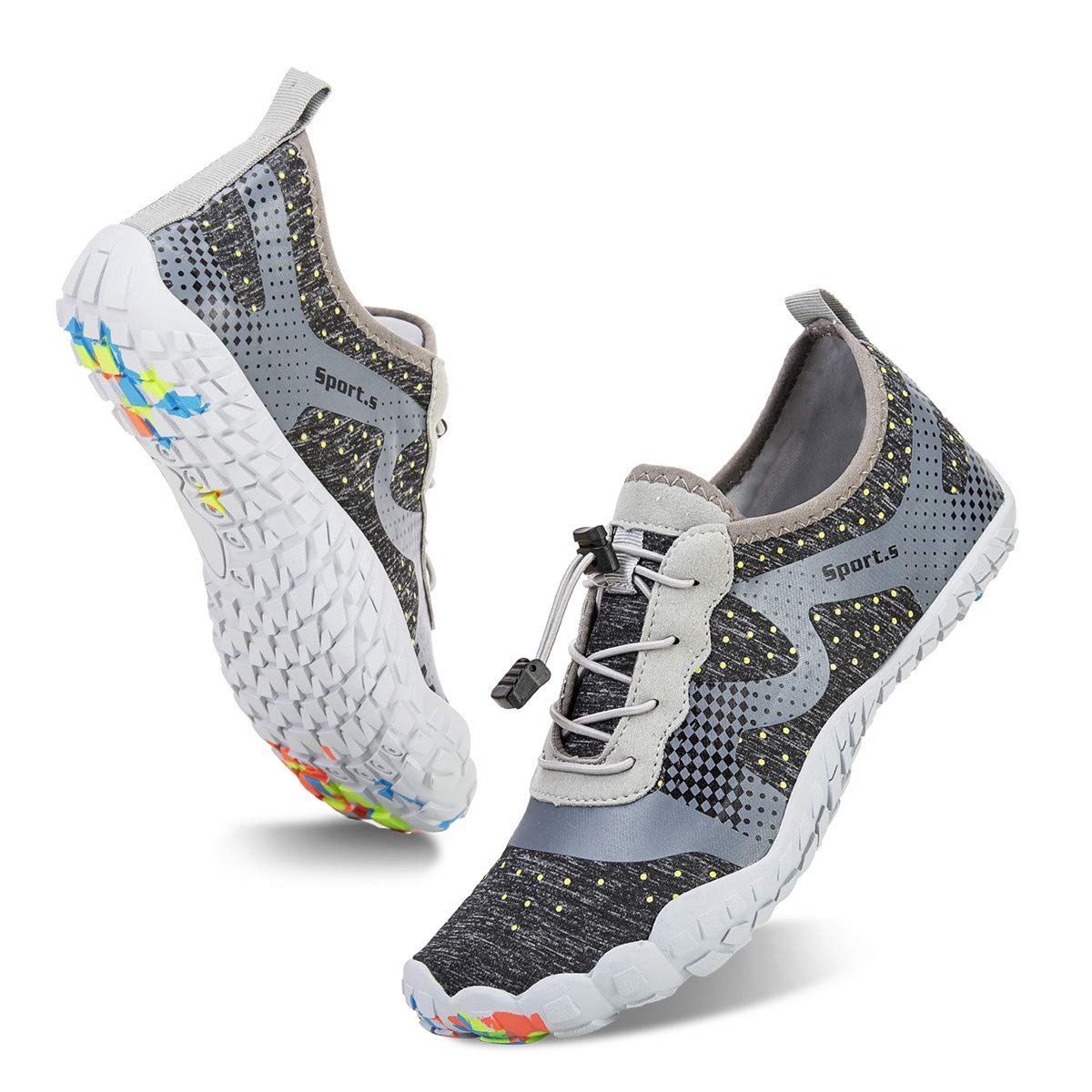 Water Shoes for Men Barefoot Quick-Dry Aqua Sock Outdoor Athletic Sport Shoes fo