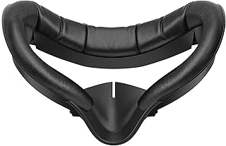 Face Cushion Pad for Meta Quest 2 VR Facial Interface Replacement PU Leather Foam for Oculus Quest 2 Vr Cover