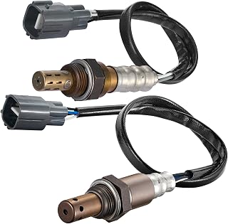 BDFHYK Oxygen Sensor Upstream Downstream 234-4622 Compatible with Toyota | Compatible with Toyota RAV4 2.4L 2006-2008, OE 234-4622 234-9041 2344556 2349041, 2PCS