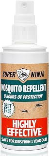 Super Ninja Insect Repellent Spray 100ml, Mosquito Repellent