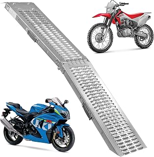 KCT Vehicle Loading Ramp Heavy Duty 200kg Capacity Folding Motorcycle Bike Access