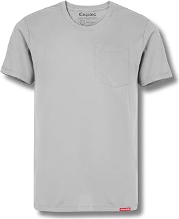 Kingsted Pocket T-Shirts for Men - Super Soft & Comfy 100% Cotton Shirts