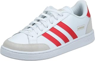 adidas Grand Court Se, Men's Tennis Shoes, White Scarlet White Chalk, 42 2/3 EU