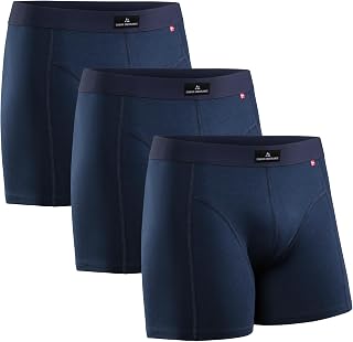 Danish Endurance 6 Pack Men's Cotton Boxer Shorts with or without