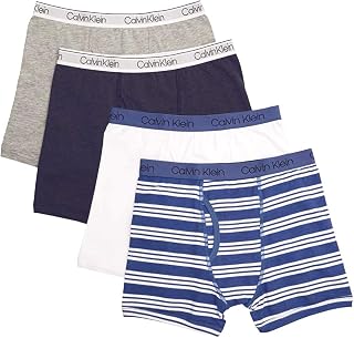 Calvin Klein Boys' Underwear Four Pack Boxer Brief Value Pack