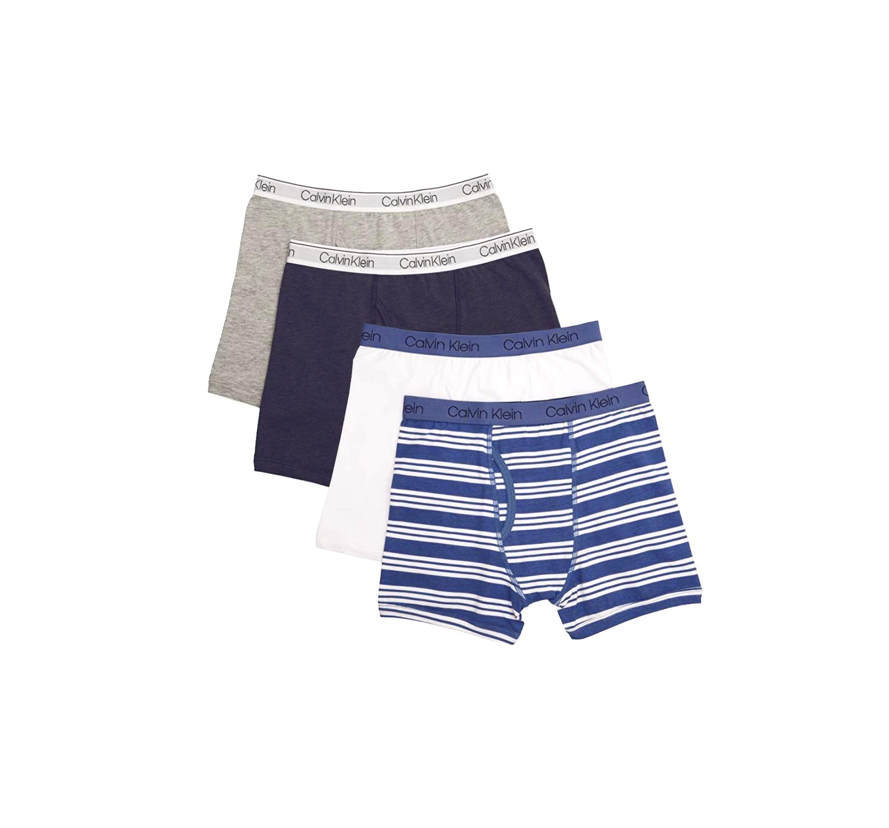 Calvin Klein Boys' Underwear Four Pack Boxer Brief Value Pack