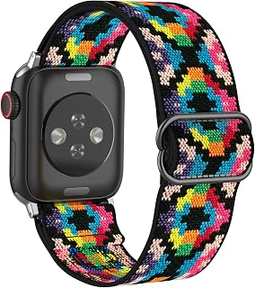 Compatible with Apple Watch Bands 38mm 40mm 42mm 44mm, Soft Silicone Replacement Bands for Apple Watch Series 5 4 3 2 1