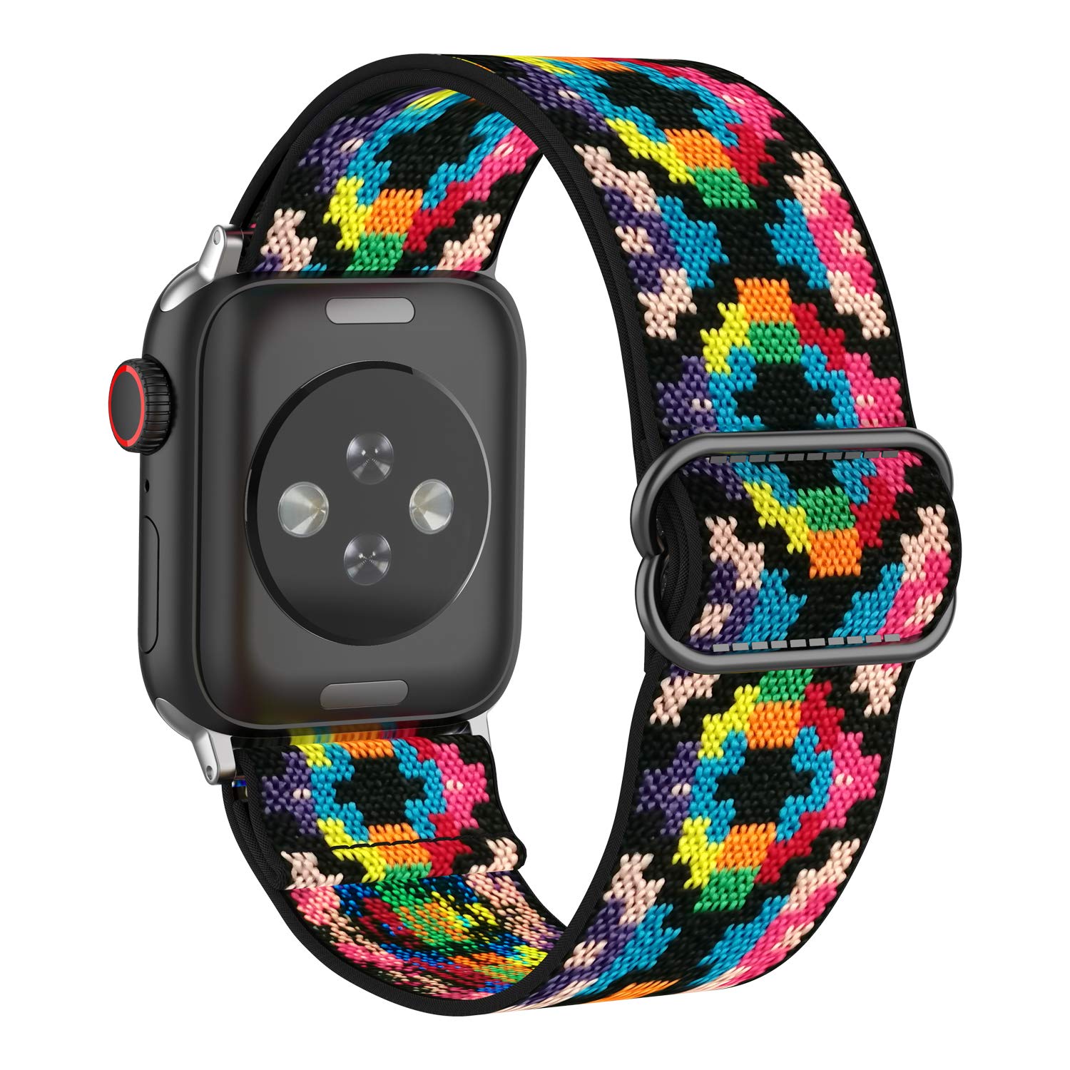 Compatible with Apple Watch Bands 38mm 40mm 42mm 44mm, Soft Silicone Replacement
