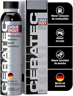LIQUI MOLY Tec 23217 Ceramic Wax Oil Additive | Ceramic Wear Protection for | Anti-Wear for Petrol and Diesel Engines | Greater Smoothness, Less Friction and Lower Fuel Consumption, 300 ml