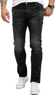 Lorenzo Loren Men's Jeans Distressed Look Regular Fit W29-W44 L30-L38